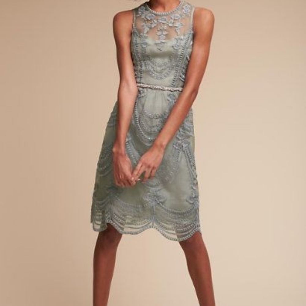 BHLDN Hitherto Anessa Dress in Morning Mist